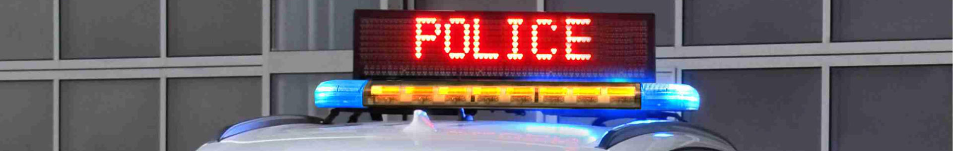 Opozorilni LED displej za specilaizirana vozila