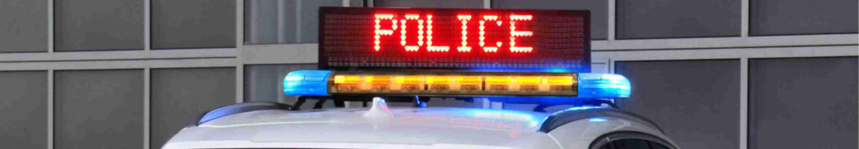 Opozorilni LED displej za specilaizirana vozila