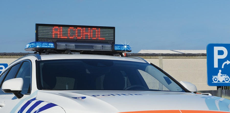 Opozorilni LED displej za specilaizirana vozila