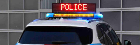 Opozorilni LED displej za specilaizirana vozila