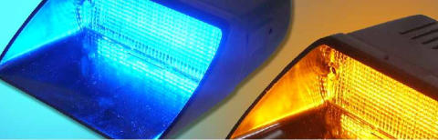 LED opozorilna luč Quadra advance