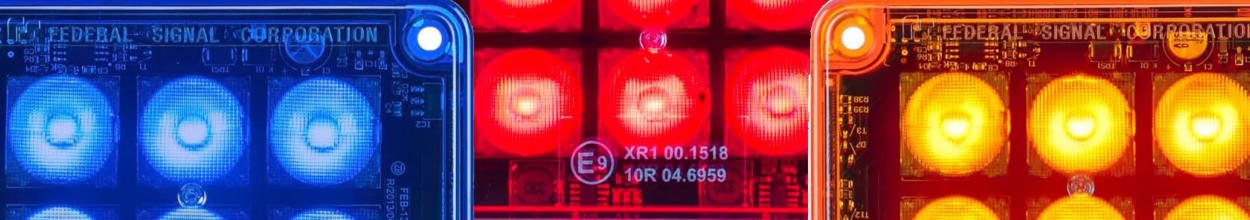 LED opozorilna luč Quadra advance